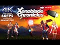 Xenoblade Chronicles Definitive Edition Graphics mClassic Test + 4K Upscale With 60FPS Interpolation