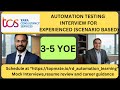 Automation Testing Interview Experience | Real-Time QA \u0026 SDET Interview Preparation 2026