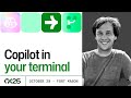 Power agentic workflows in your terminal with GitHub Copilot CLI