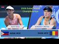 2026 DUBAI DUTY FREE TENNIS CHAMPIONCHIPS | Phil ALEX EALA vs. Rom SORANA CRISTEA
