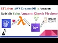 ETL from AWS DynamoDB to Amazon Redshift Using Amazon Kinesis Firehose Delivery Stream  \u0026 AWS Lambda