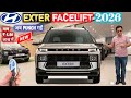NEW HYUNDAI EXTER FACELIFT 2026 REVIEW ✅ NEW EXTER FACELIFT 2026 RS. 5.80 LAKH ONLY @NarrusAutovlogs