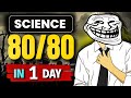 Class 10th : How to score 80/80 in Science 🔥 | Full Domination Plan