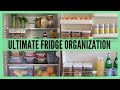 EXTREME Refrigerator Organization Ideas - How To Organize Your Fridge \u0026 Freezer