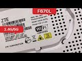 ZTE Dual band Router|| ZTE F670L || dual band router