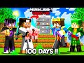 100 Days But MOBS TRADE OP ITEMS In Hardcore Minecraft 😰
