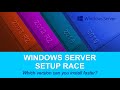 Microsoft Windows Server Setup Race: 2008 R2 vs 2012 R2 vs 2016 vs 2019