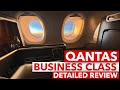 NEW Qantas A380 Business Class review - Los Angeles to Sydney