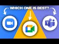 Zoom Vs Google Meet Vs Microsoft Teams (2026) | Which One Is Best?