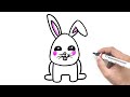 Easter Bunny Drawing Easy | YoKidz Channel | YoKidz Drawing