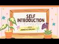 Self Introduction in English - Simple and effective ways to introduce yourself in English