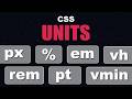 CSS Units Explained for Responsive Web Design (Beginner to Pro)