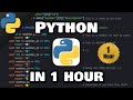 Learn Python in 1 hour! 🐍