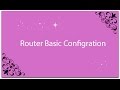cisco router configuration step by step in hindi || Router Configuration In Hindi || router basic