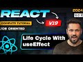 React JS 19 Tutorial in Hindi #29 Handle Props Side Effect with useEffect in component