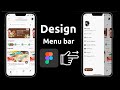 Make slide menu on Figma | Menu bar animation |  Expert Azi