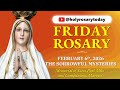 FRIDAY HOLY ROSARY 🧡 FEBRUARY 6, 2026 🧡 SORROWFUL MYSTERIES OF THE ROSARY [VIRTUAL] #holyrosarytoday