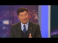 President of Central Tibetan Administration, Dr Lobsang Sangay being interviewed by presenter Bever