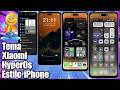 Xiaomi Theme in iPhone Style with Animated Icons and HyperOS Control Center, just like iOS @Ciclo...
