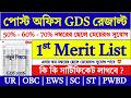 পোস্ট অফিস GDS রেজাল্ট ২০২৬ | india post gds result 2026 | gds merit list 2026 | GDS | #job
