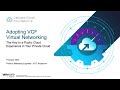 Adopting VCF Virtual Networking