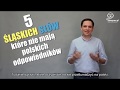 5 Śląskich Słów, Które Nie Mają Polskiego Odpowiednika