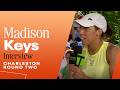 Madison Keys SPEEDS to the desk, talks podcast, 2025 AO win \u0026 more | 2026 Charleston