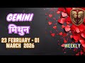 Gemini | मिथुन | Weekly Love Tarot Reading | 23 February 2026 | Hindi