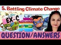 Battling Climate Change | Question Answers | Ex-C | 80to100words | Class 8 | New English Ferry