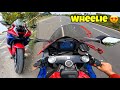 Acc!dentally Wheelie on CBR Fireblade 1000 RR-R 😍 Seriously it’s a ROCKET 🚀