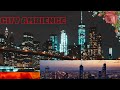 Open Window NewYork City Soundscape at Night Midtown Manhattan City Sounds 4k #RelaxingganaandNature