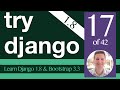 Try Django 1.8 Tutorial - 17 of 42 - Static files in Django 1.8 - Learn Django