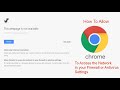 How to Allow Chrome to Access the Network in your Firewall or Antivirus Settings?