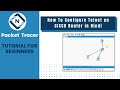 How to configure telnet on CISCO Router in Hindi | Packet tracer  | Networkforyou