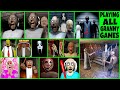 Playing Top 5 Games To Beat GRANNY HORROR Game (Who's Scary) grandpa granny wala game definition