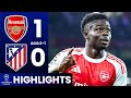 Arsenal vs Atletico Madrid Highlights | UEFA Champions League Semi-Final 2025/26