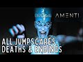 All Jumpscares, Deaths \u0026 Ending | Amenti