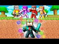 HUNTERS vs IMMORTAL SPEEDRUNNER in Minecraft!
