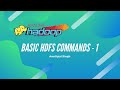 Top Hadoop HDFS Commands with Examples and Usage (Part - 1)