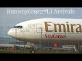 Plane Spotting | Edelweiss a340 | London Heathrow Airport | Runway 09R/27L Arrivals