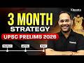 UPSC Prelims 2026 in 3 Months | Complete 90-Day Strategy  | By Tarun Tiwari #upsc #upsc2026strategy