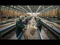 How Snake Skin Becomes a Luxury Jacket | Inside the Snake Leather Factory (Full Process)