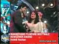 Hrithik Best debut actor for Knph -Filmfare 2000