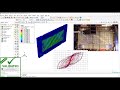 Hysteresis analysis of the steel shear wall with RBS beam Abaqus