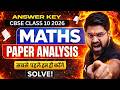 Class 10 Maths Answer Key 2026 | 17 Feb Maths Paper Analysis | All Sets Maths Paper Solutions