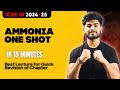 Ammonia (NH3) One Shot in 15 Minutes | ICSE Class 10 2025 | One Shot | Pranay Mishra