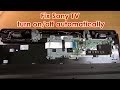 How to fix Sony TV turn on off automatically