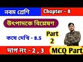 উৎপাদকে বিশ্লেষণ | কষে দেখি 8.5 | Class 9 math kose dekhi 8.5 | MCQ solution | Part 2