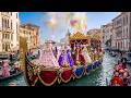 Venice, Italy Carnival 2026 Opening Parade: Grand Canal Water Spectacle \u0026 Venetian Masks