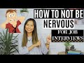 How to NOT be Nervous in Job Interviews | How to be Confident in Interviews | Linda Raynier